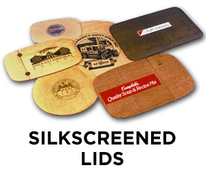 Silkscreened Lids